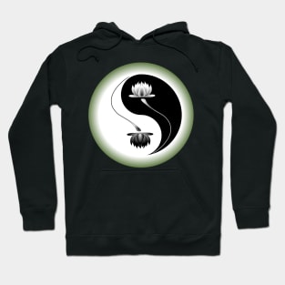 lotus yin yang Hoodie